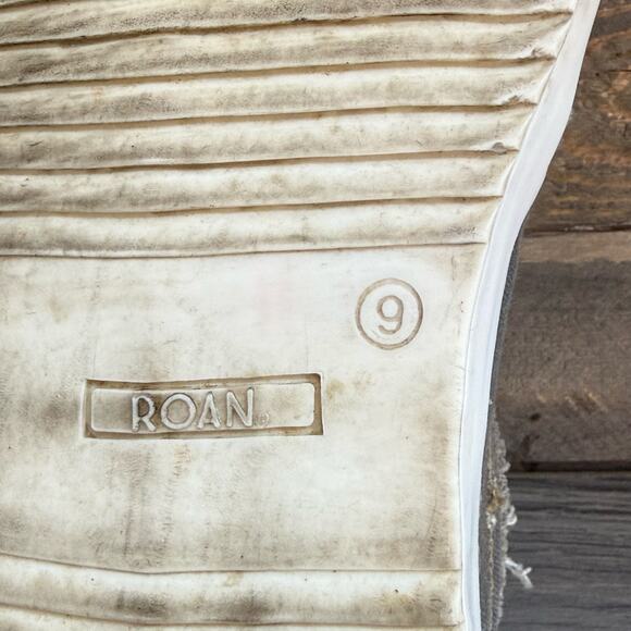 Roan by Bed Stu Kayson Canvas Denim Slip On Shoe Size 9 Casual